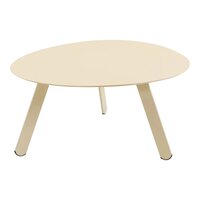 Bijzettafeltje Tiki Cr&egrave;me lesli living