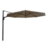 Lesli Living Virgo Up - Zweefparasol - Rond 3.5 meter - Grijs