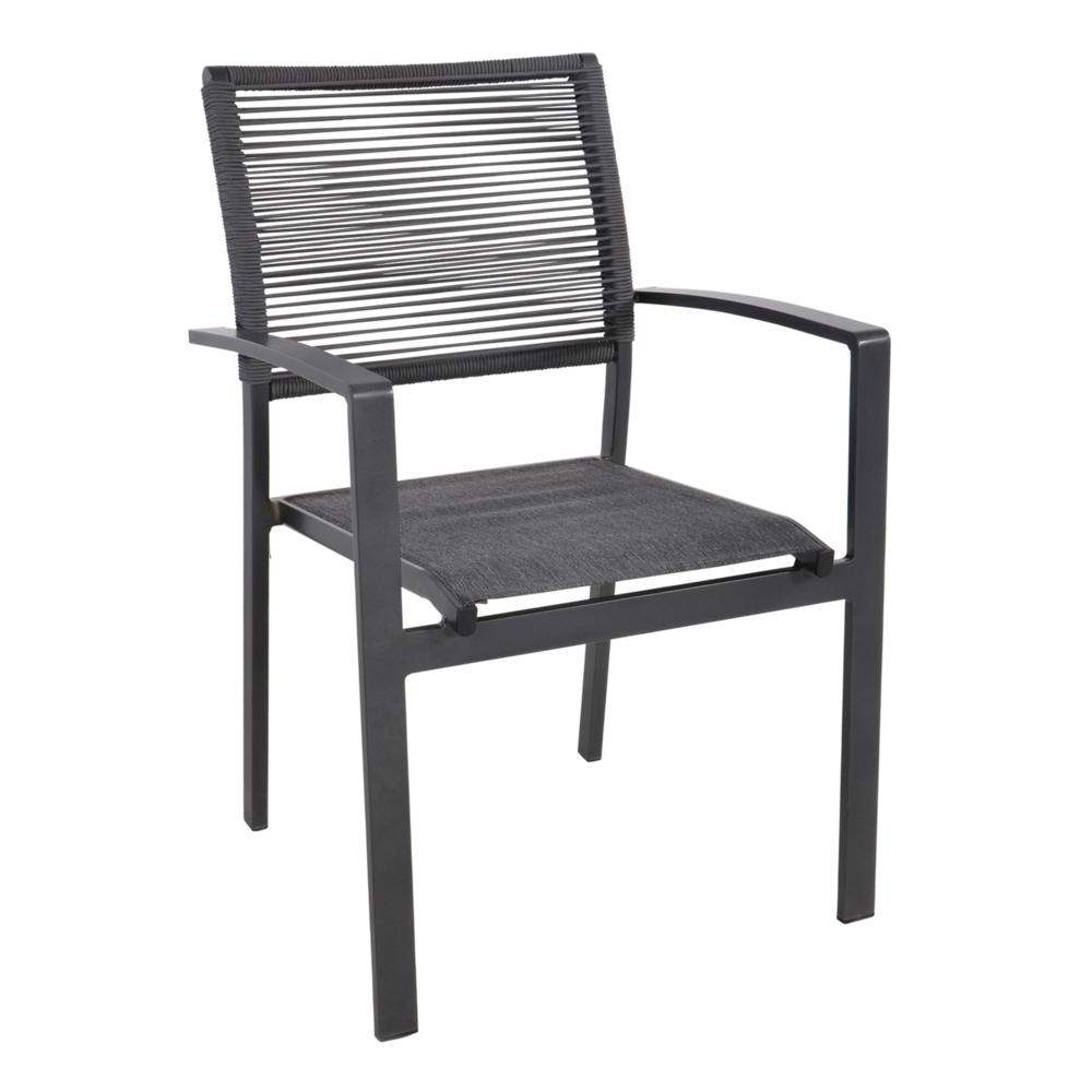 stapelstoel vitolini rope lesli living grijs