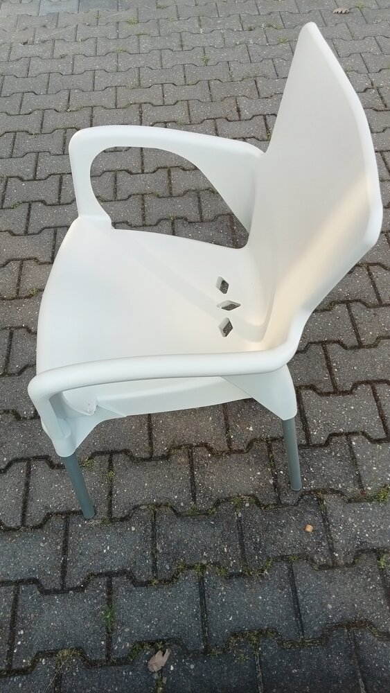 joluce lara armstoel licht grijs