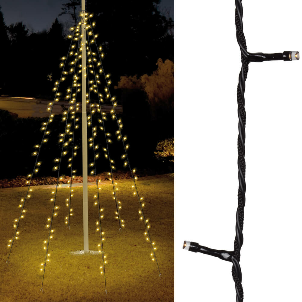 LED minileds lichtsnoer voor de Kerstboom UITVERKOCHT