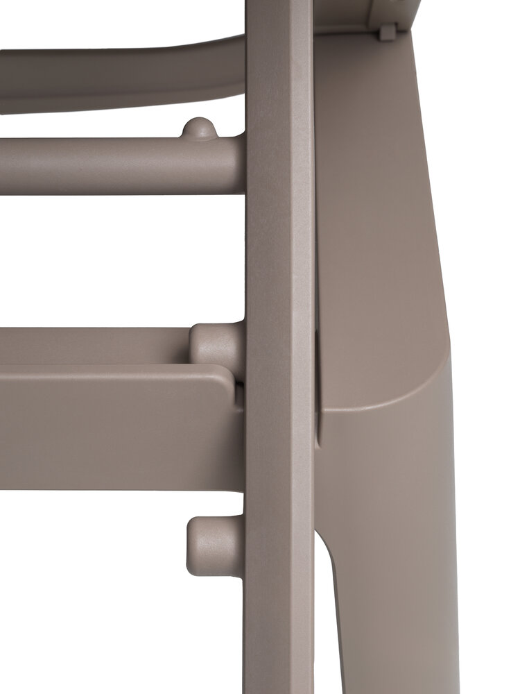Nardi Plano - Ligbed - Luxe - Extra breed - Tortora / Tortora
