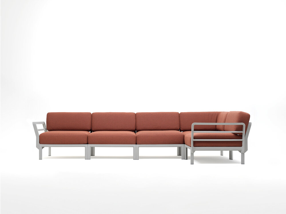 Nardi Maximo 5 - modulaire loungeset - Sunbrella kussens - kleur Gesso