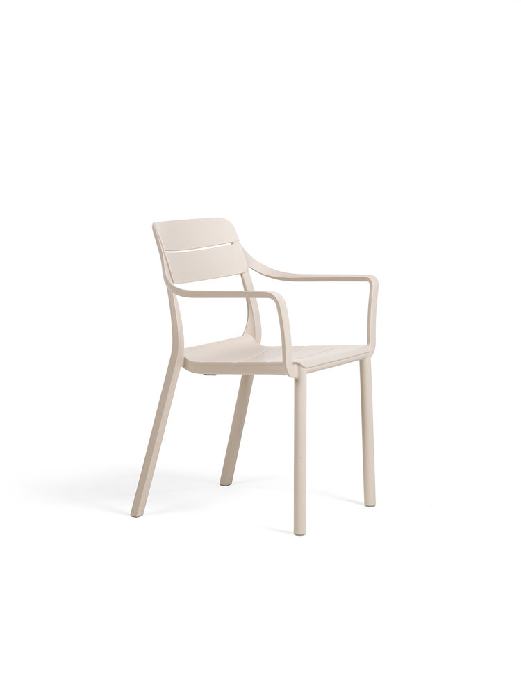 Nardi Cassia Armstoel &ndash; Compact Design &amp; Weerbestendig &ndash; Made in Italy - Corda
