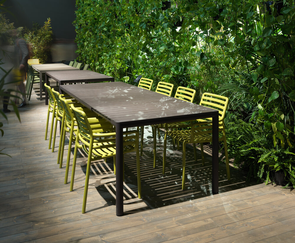 Nardi Tevere 147 - Uitschuiftafel - Terra