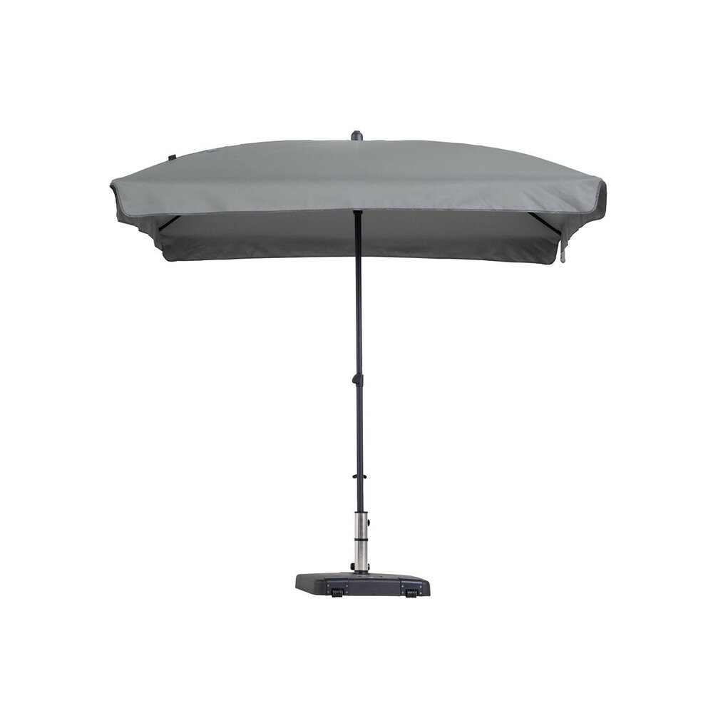 Madison Patmos - Staande Parasol - Rechthoekig 2,1x1,4 meter - Licht grijs