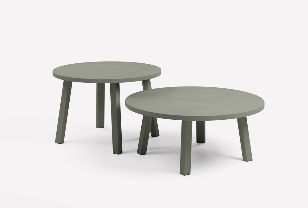 Nardi Maximo 70 Maxi - Salontafel - Rond 70 cm - Basalto