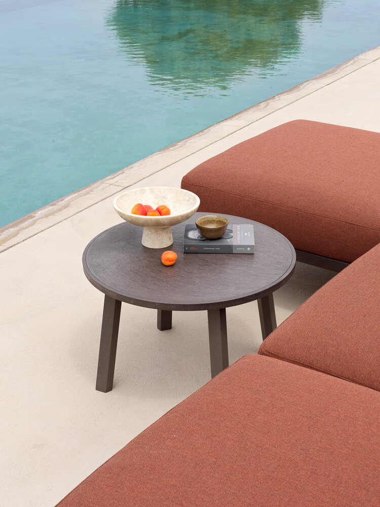 Nardi Maximo 70 Maxi - Salontafel - Rond 70 cm - Basalto