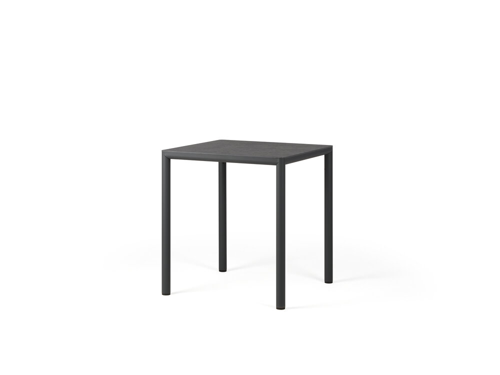 Nardi Piave 70 - Tuintafel - Vierkant 70 cm - Antraciet