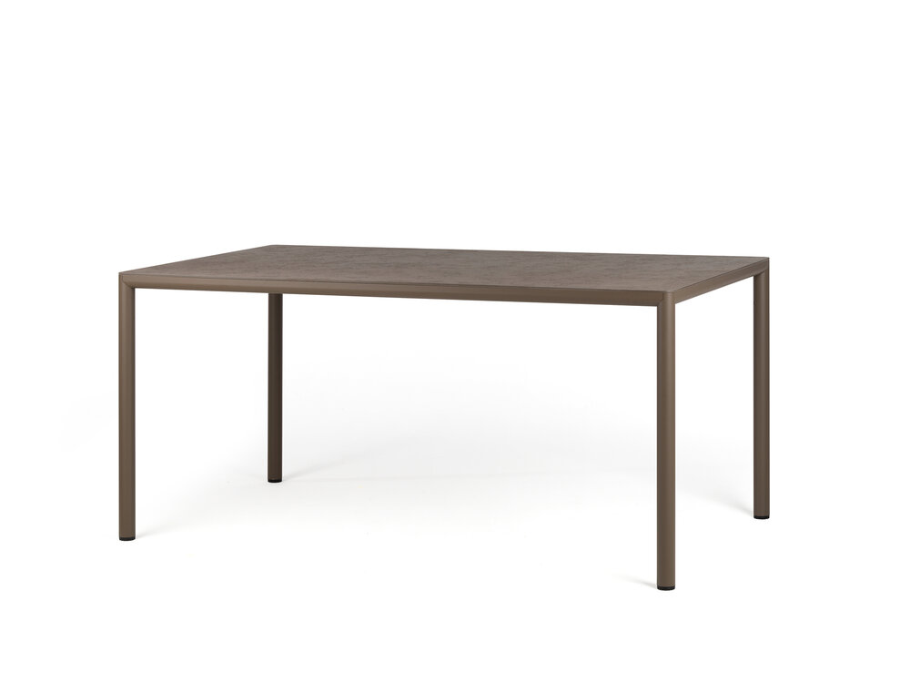 Nardi Piave 160x90 - Tuintafel - Rechthoekig - 160x90 cm - Tabacco