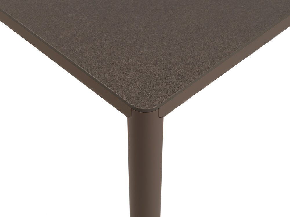 Nardi Piave 160x90 - Tuintafel - Rechthoekig - 160x90 cm - Tabacco