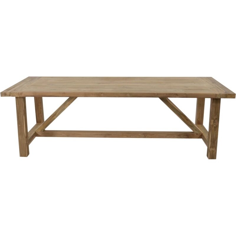 Lesli Living Castle - Tuintafel - 240x100 cm - Teak 