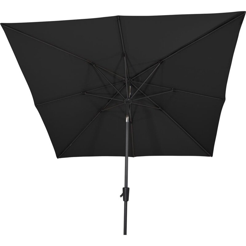 Lesli Living Libra - Staande Parasol - Vierkant 2.5 meter - Zwart
