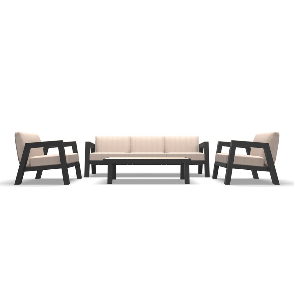 Lesli Living Manu - Loungeset - Aluminium