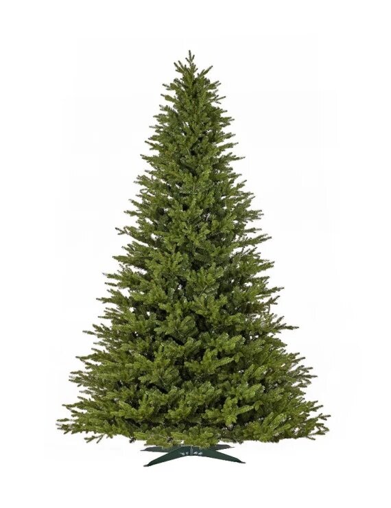 premium kunstkerstboom mix pe 350 cm hoog