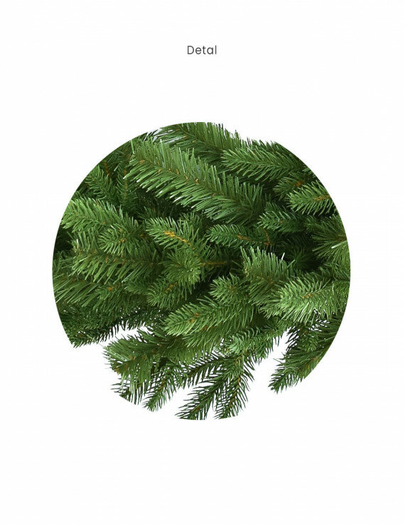 Greenhaven Winter Collection Premium mix PE - Kerstkrans - rond 100 cm