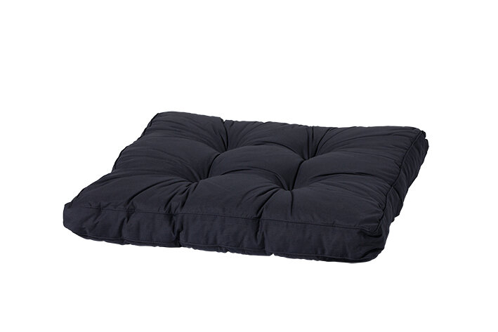 Madison florance zit lounge kussen 60x60 basic black