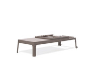 Nardi Plano - Ligbed - Luxe - Extra breed - Tortora / Tortora