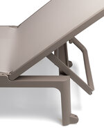 Nardi Plano - Ligbed - Luxe - Extra breed - Tortora / Tortora