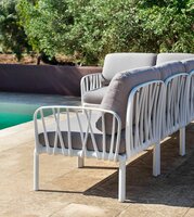 Nardi Komodo 5 - modulaire loungeset - wit