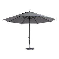Madison Timor - Staande Parasol - Rond 4 meter - Licht grijs