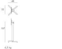 afmetingen nardi scudo tafelframe
