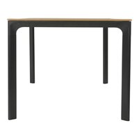 Tuintafel aluminium met polywood planken 200x90 cm