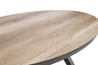 Sens-Line Brescia - Tuintafel - Ovaal - HPL met teak look