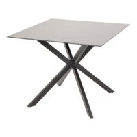 Lesli Living Crest - Tuintafel - Vierkante 90 cm