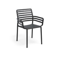 Nardi outdoor Doga - Armstoel - Antraciet