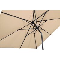 Lesli Living Libra - Staande Parasol - Vierkant 2.5 meter - Ecru