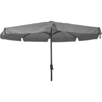 Lesli Living Libra - Staande Parasol -Opdraaimechanisme - Rond 3.5 meter - Grijs