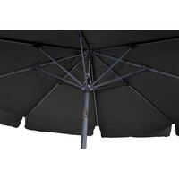 Lesli Living Libra - Staande Parasol - Rond 3 meter - Zwart