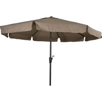 Lesli Living Libra - Staande Parasol -Opdraaimechanisme - Rond 3 meter - Taupe