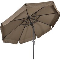 Lesli Living Libra - Staande Parasol - Rond 3 meter - Taupe