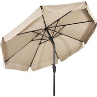 Lesli Living Libra - Staande Parasol - Rond 3 meter - Ecru