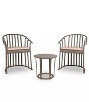 Raff duoset - Arena - 2 Stoelen - Inclusief Kussens - Tafeltje
