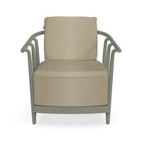 Resol Raff - Loungestoel - frame Noche - kussens Smoke