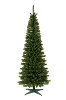 Greenhaven winter collection Silhouette - Halve Kunstkerstboom - 300 cm