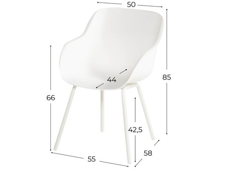 Hartman Sophie rondo Elegance, kleur: royal white