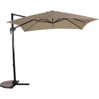 Zweefparasol vierkant 2.5 meter Libra Lesli Living