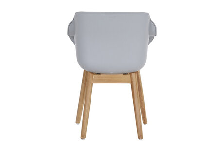 Hartman Sophie Teak Armchair, kleur: mighty grey