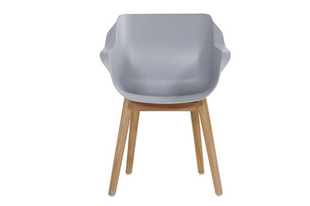 Hartman Sophie Teak Armchair, kleur: mighty grey