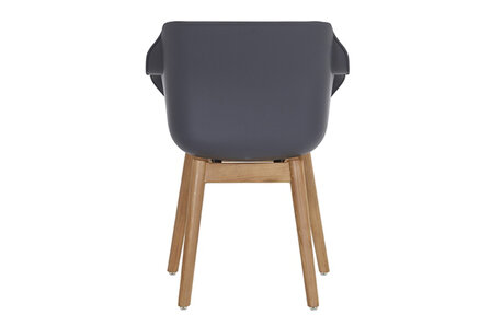 Hartman Sophie Teak Armchair, kleur: carbon black