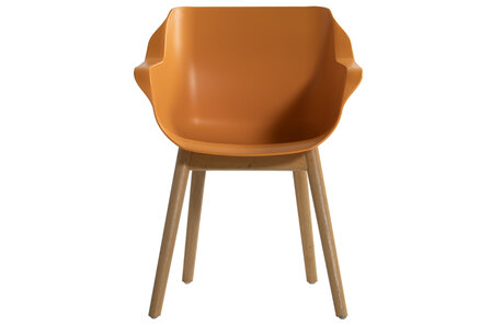 Hartman Sophie Teak Armchair, kleur: curry yellow