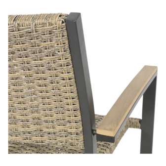 Arezzo wicker stoel 