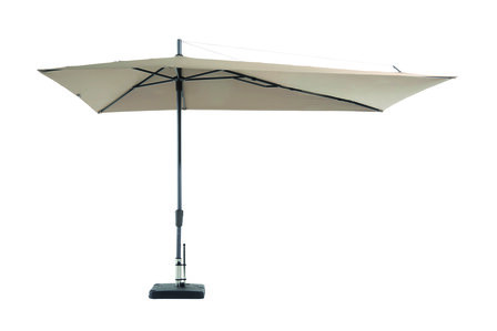 Madison asymetric rechthoekige parasol 2.2x3.6 meter