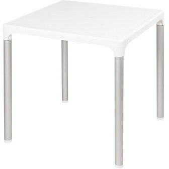 Bella tuintafel Lesli living kleur wit