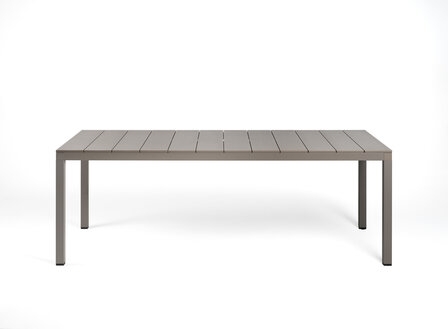 Nardi Rio alulumiun tuin tafel 210x100 cm kleur: wit