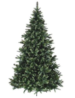 Luxe volle mix PE kunstkerstboom 240 cm hoog